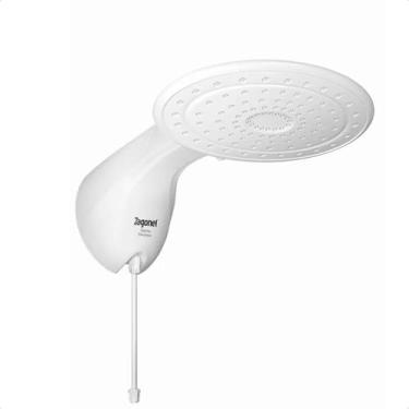 Imagem de Chuveiro Elétrico Zagonel Ducha Optima Eletrônico Branco - 220V, 220V,
