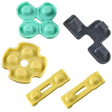 Imagem de OSTENT Conductive Rubber Contact Pad Button D-Pad for Sony PS2 Controller - Pack of 10