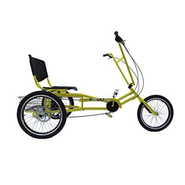 Imagem de Valdo Bike Triciclo Praiano - Montagem Super - 7 Opções de Cores (Amarelo)