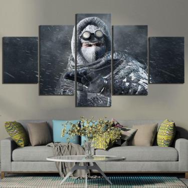Imagem de Quadro Decorativos Jogos Walpaper com 5 peças 130x65 m14