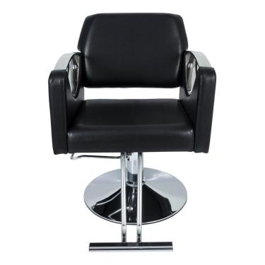 Imagem de Cadeira Hidráulica  Salão Barbeiro Pelegrin PEL-04AA Preto