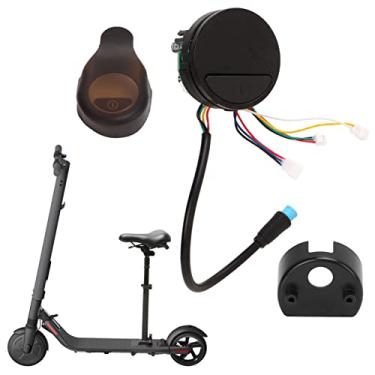 Imagem de placa de scooter elétrica Bluetooth placa de circuito de scooter com tampa de concha, Substituição de painel original para Ninebot Segway ES1 ES2 ES3 ES4,
