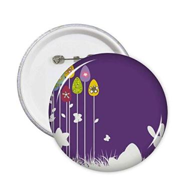Imagem de Broche de borboleta roxo festival religião de páscoa decoração de 5 peças