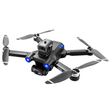 Imagem de Drone Controle Remoto Dual Câmera 4K Full Hd Wifi 5G Gps - Sshot S136