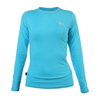 Imagem de Camiseta Praia Sol Piscina Proteção Solar UV 50+ - Adulto Feminina : Azul Baby Blue , Tam:: P , Unid