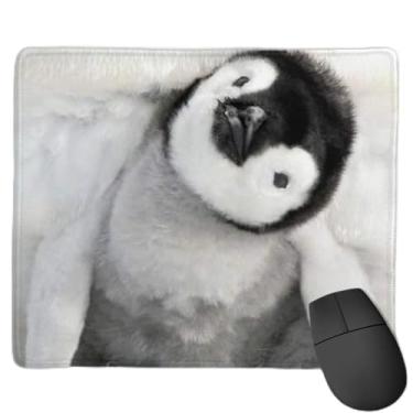 Imagem de Penguins Mouse Pads with Non-Slip Rubber Base Waterproof Mousemats Bulk with Stitched Edges Desk Pad for Computers Laptop Office & Home Decor 11.8 X 9.8 Inches