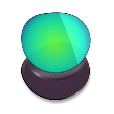 Imagem de Mryok Lentes de substituição polarizadas para Ray-Ban RB2180F 51 mm - Verde esmeralda