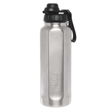 Imagem de Garrafa Térmica Wolf Attack Hex 1000 - Inox