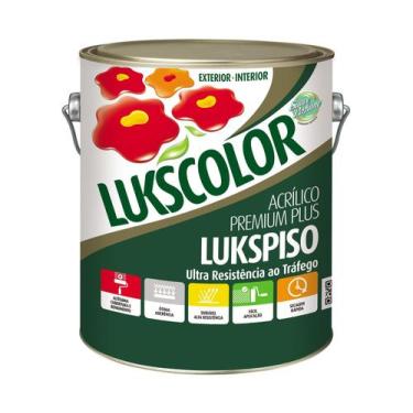 Imagem de Tinta Piso Lukspiso Galão 3,6 Litros Diversas Cores - Lukscolor, BRANC