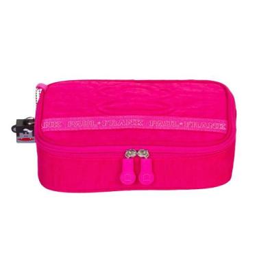 Imagem de Estojo Juvenil Paul Frank modelo Especial Luxo Sestini, Rosa Pink