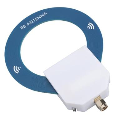 Imagem de Antena de Ondas Curtas do Mini Loop 10 a 30dBUV Função de Ajuste Portátil SW Antena Circular para Malachite Ham Radio Receiver