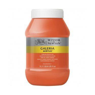 Imagem de Tinta Acrílica Winsor & Newton Galeria 1Litro 090 Cadmium Orange Hue