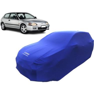 Imagem de Capa Automotiva Para Proteção Honda Civic Hatch - Mz, Azul