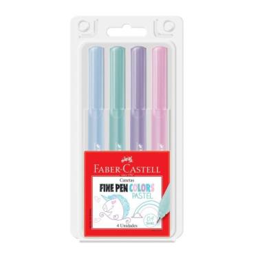 Imagem de Canetas Fine Pen Colors Pastel Faber-Castell - Faber - Castell