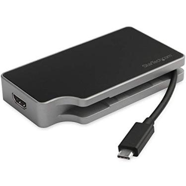 Imagem de StarTech.com Adaptador USB C multiporta com monitor único 4K com HDMI e VGA - 95 W de entrega de energia - Mac, Windows e Chrome OS (DKT30CHVGPD)