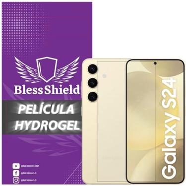 Imagem de Película Hydrogel Privacidade Compatível Com Linha Samsung Galaxy S - BlessShield Cobertura Total (S24)