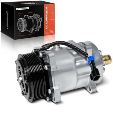 Imagem de A-Premium Compressor de ar condicionado AC com embreagem compatível com Freightliner FC70 FL50 2004-2004, FS65 1996-2006, M2 106 2003-2006, MB60 1992-1994, MB70 1992-1994