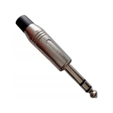Imagem de Plug P10 Profissional MXT Estéreo de Metal - AC2988