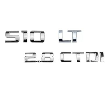 Imagem de Emblema Letreiro Para S10 Lt 2.8 Ctdi Cromado De 2012 A 2017