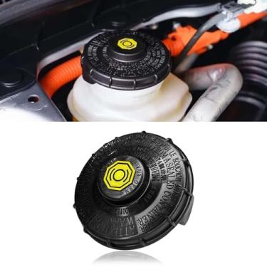 Imagem de KUQUTIDY Substituição da tampa do fluido de freio para Honda, tampa do cilindro mestre de freio, tampa do reservatório de fluido de freio compatível com Honda Accord Fit EV Hybrid S2000, substitui OEM