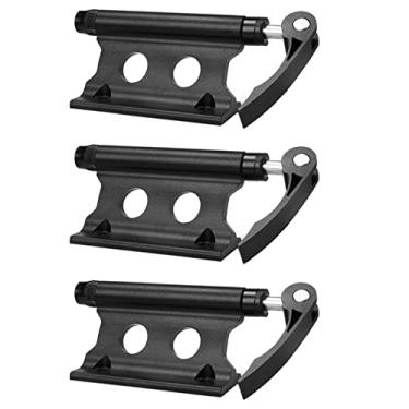Imagem de Bumdenuu Suporte de garfo de bicicleta 3 x suporte para bicicleta caminhão cama teto bicicleta garfo bloco de montagem de caminhão para bicicleta de estrada preto