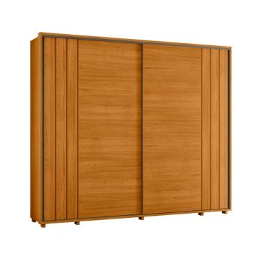 Imagem de Guarda-Roupa Casal Dali 2 Portas 8 Gavetas Cinamomo
