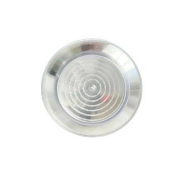 Imagem de Kit 10 pratos Transparente acrílico Redondo 15cm sobremesa - 000027731