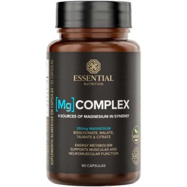 Imagem de Mg Complex 4 Tipos de Magnésio - (90 Capsulas) - Essential Nutrition