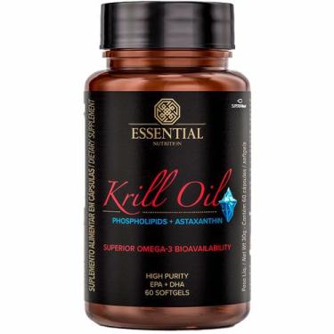 Imagem de Krill Oil Ômega-3 + Astaxantina - 60 Capsulas - Essential Nutrition