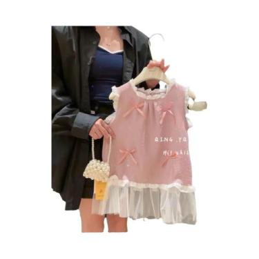 Imagem de Vestido De Algodão Nuvem Para Meninas, Vestido De Princesa Etéreo, Ves