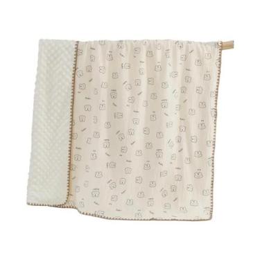 Imagem de Manta De Algodão Muslin Macia E Respirável Para Bebês Meninos E Menina