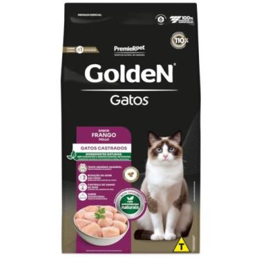 Imagem de Ração Golden Gatos Castrados Adultos Sabor Frango 3 kg - Premier