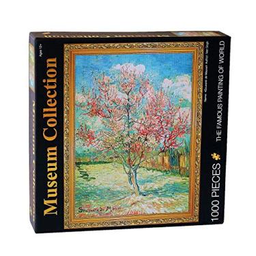 Imagem de Moruska The Pink Peach Tree by Vincent Van Gogh Puzzle 1000 Piece Art Jigsaw Puzzles for Adults