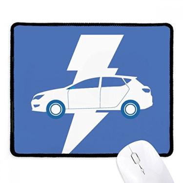 Imagem de Tapete de borracha para jogos Energy Vehicles Protect Environment Pattern Mousepad com borda costurada