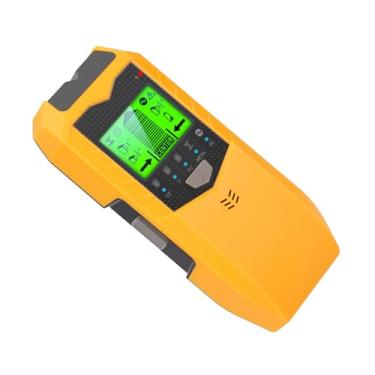 Imagem de Scanner de parede 5 em 1, localizador de pinos, sensor de scanner de parede de fio de metal de madeira com visor LCD