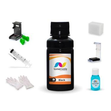 Imagem de Tinta Para HP D2460 21 - C9351AB Black 100ml Linha Platinum - Toner Va