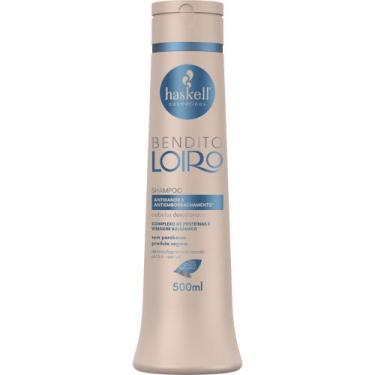 Imagem de Shampoo Haskell Bendito Loiro Antidanos 500 ML