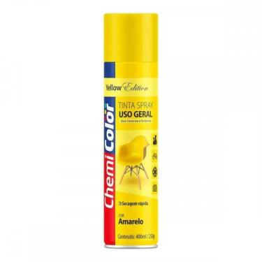 Imagem de Spray Chemicolor Amarelo 400ml  - BASTON
