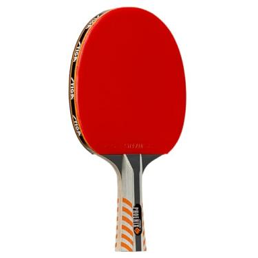 Imagem de STIGA Pá de pingue-pongue Phoenix – Lâmina ultraleve de 5 camadas – Esponja aprovada para torneio de 2 mm – Alça rodada para maior controle – Raquete de tênis de mesa competitiva para diversão em