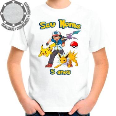 Imagem de Camiseta Pokémon Personagens Camisa - loja dinka, 12