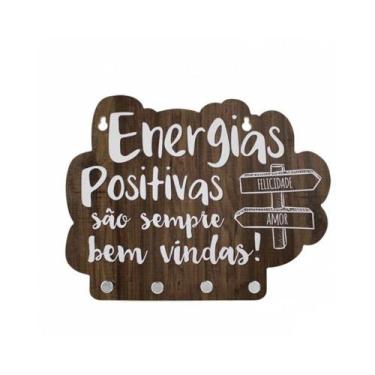 Imagem de Porta-Chaves "Energias Positivas" - Kathavento
