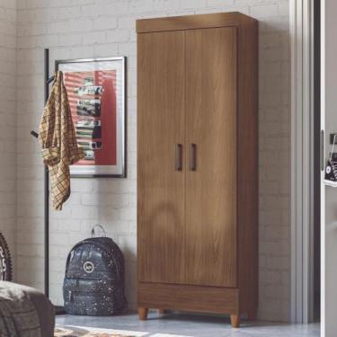 Imagem de Armário Multiuso Sapateira 2 Portas Fit Santos Andirá Jequitibá - SANT