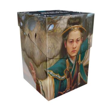 Imagem de Ultra Pro - Tarkir Dragonstorm Shiko e Narset, Unified/Elsha, Threefold Master (Jeskai Striker Commander Deck) 100+ caixa de baralho para Magic: The Gathering | Caixa de baralho Magic Gathering MTG