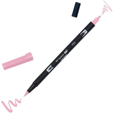 Imagem de Tombow ABT 723 Caneta de pincel duplo - Rosa