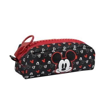 Imagem de Estojo Fashion Escolar Ziper Mickey Mouse Original Dac