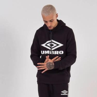 Imagem de Blusão Umbro Diamond Duo Masculino, Preto, M, Masculino