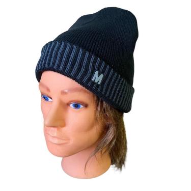 Imagem de Gorro Inverno Preta Adulto Forrada - 100% Poliéster