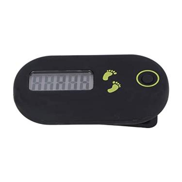 Imagem de Cryfokt Mini Pedômetro de Caminhada de Cintura Com Clipe de Contador de Passos de Superfícies Foscas Leves para Homens e Mulheres, Material ABS de Contagem Precisa