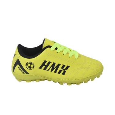 Imagem de Chuteira Infantil Society Premium Original HMX Haymax - Puma, 30, Amar