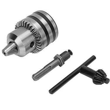 Imagem de Luqeeg Kit Adaptador de Mandril de Broca Tipo Chave de Alta Precisão 3-16MM 1/2-20UNF Com Caixa Antiferrugem para Furadeiras Elétricas